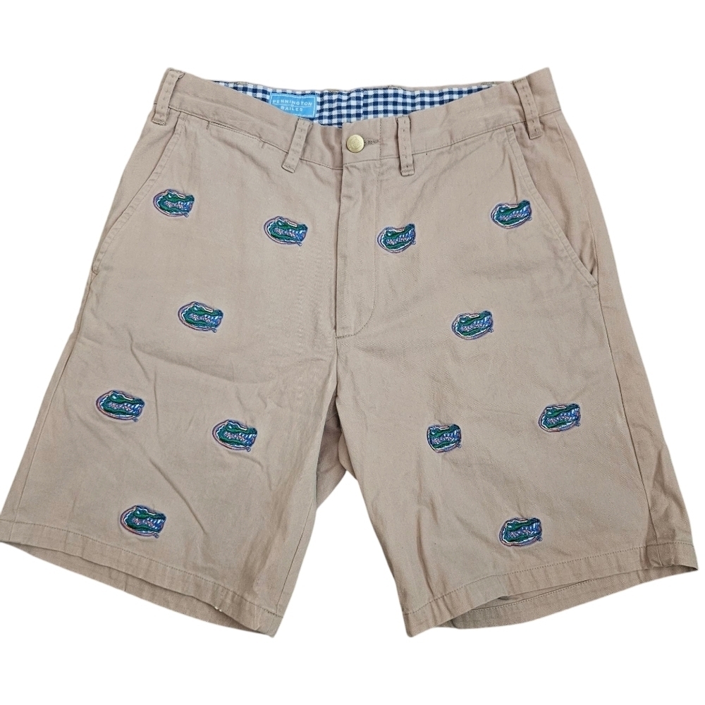 Pennington & Bailes Stadium Pants Florida Gators Men's Khaki Shorts;‎ 32